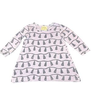 The Beaufort Bonnet Company Girls 2T Polly‎ Play Dress Missy Todd Tassel Navy